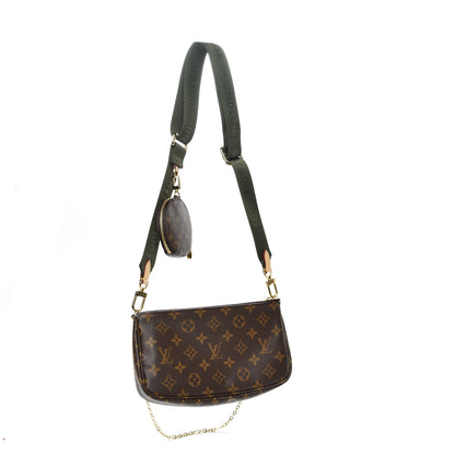 Louis Vuitton Monogram Multi Pochette Accessories Kaki 3 of 13