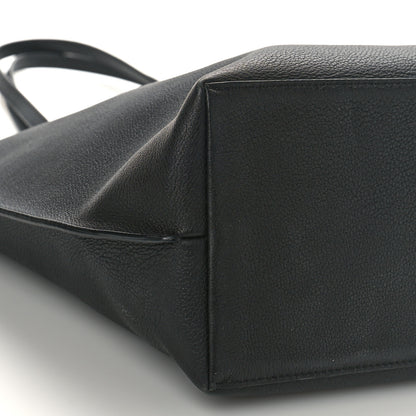 Louis Vuitton Calfskin Lockme Go Tote Black 7 of 8