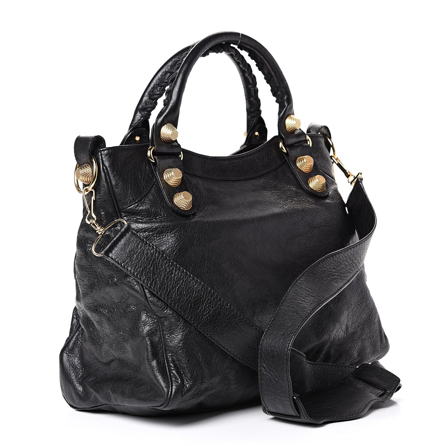 Agneau Giant 21 Gold Hardware Velo Black