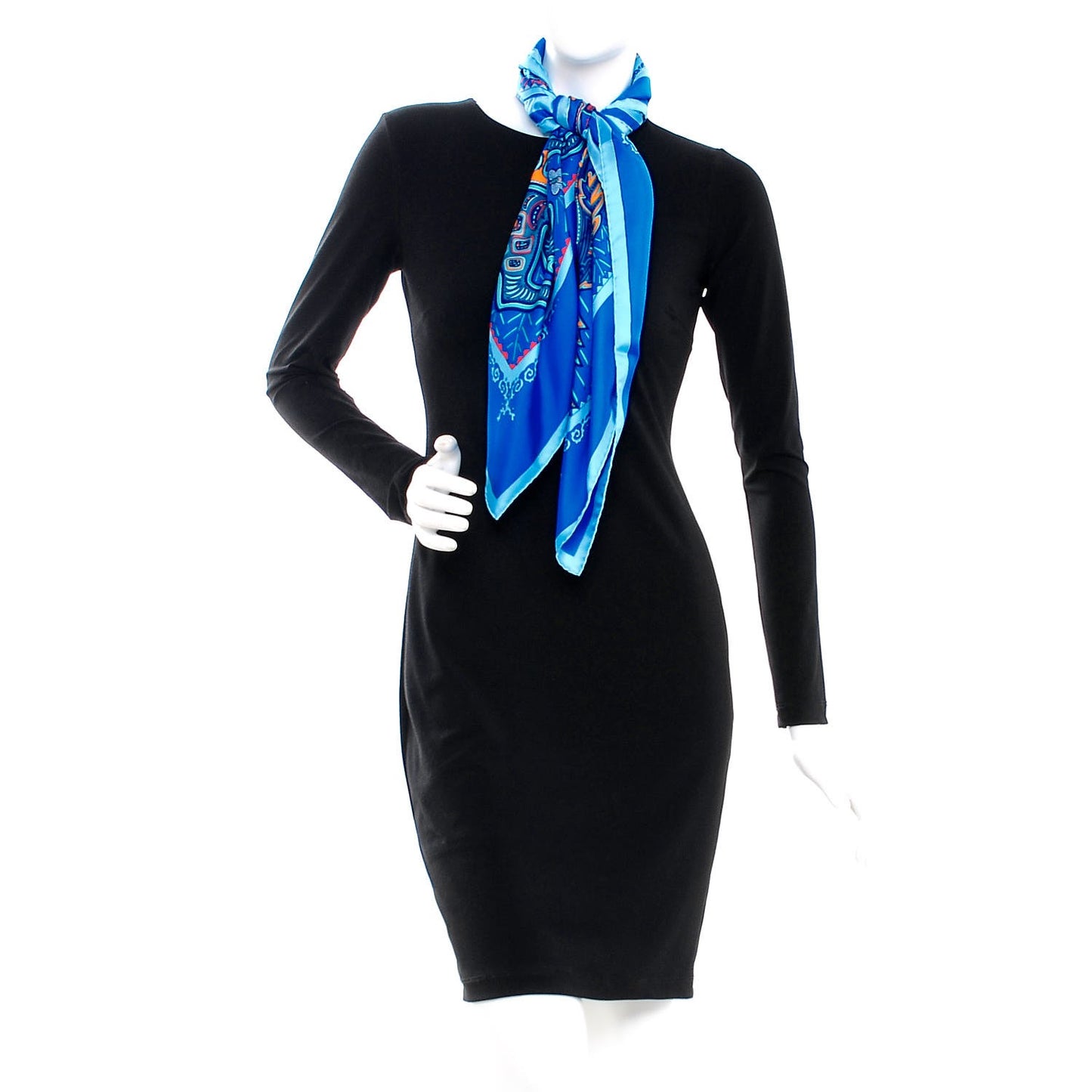 Silk Legende Kuna Peuple de Panama Scarf 90