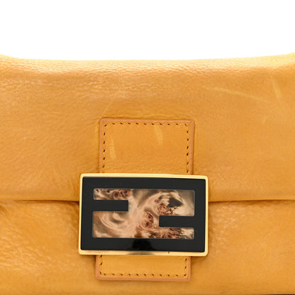 Fendi Vitello Savana Mini Mama Baguette Mimosa 8 of 13