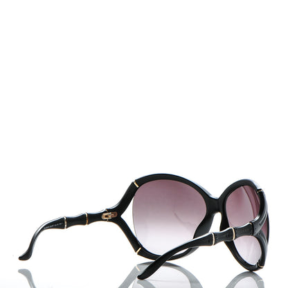 Gucci Oversized Oval Bamboo Sunglasses 3509/S Black 4 of 7