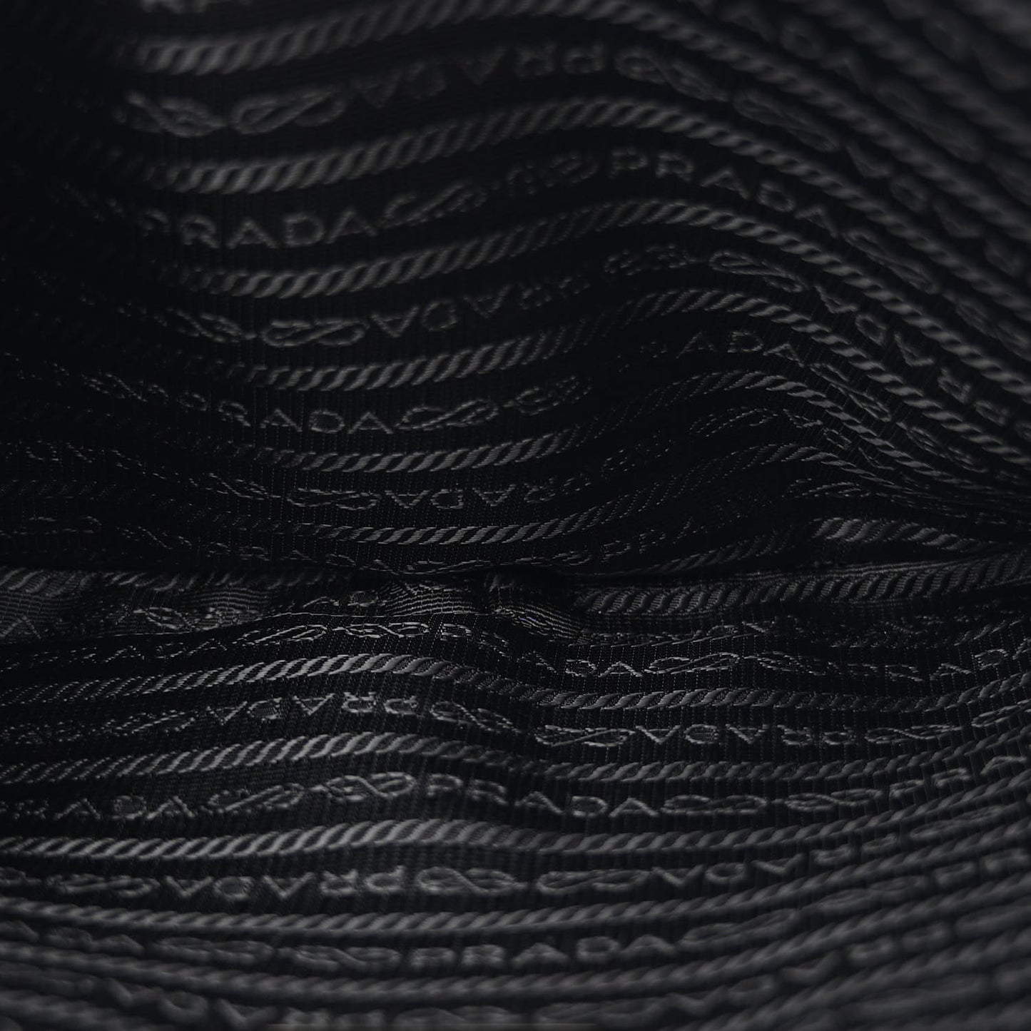Tessuto Nylon Saffiano Belt Bag Black