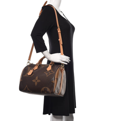 Louis Vuitton Reverse Monogram Giant Speedy Bandouliere 30 2 of 13