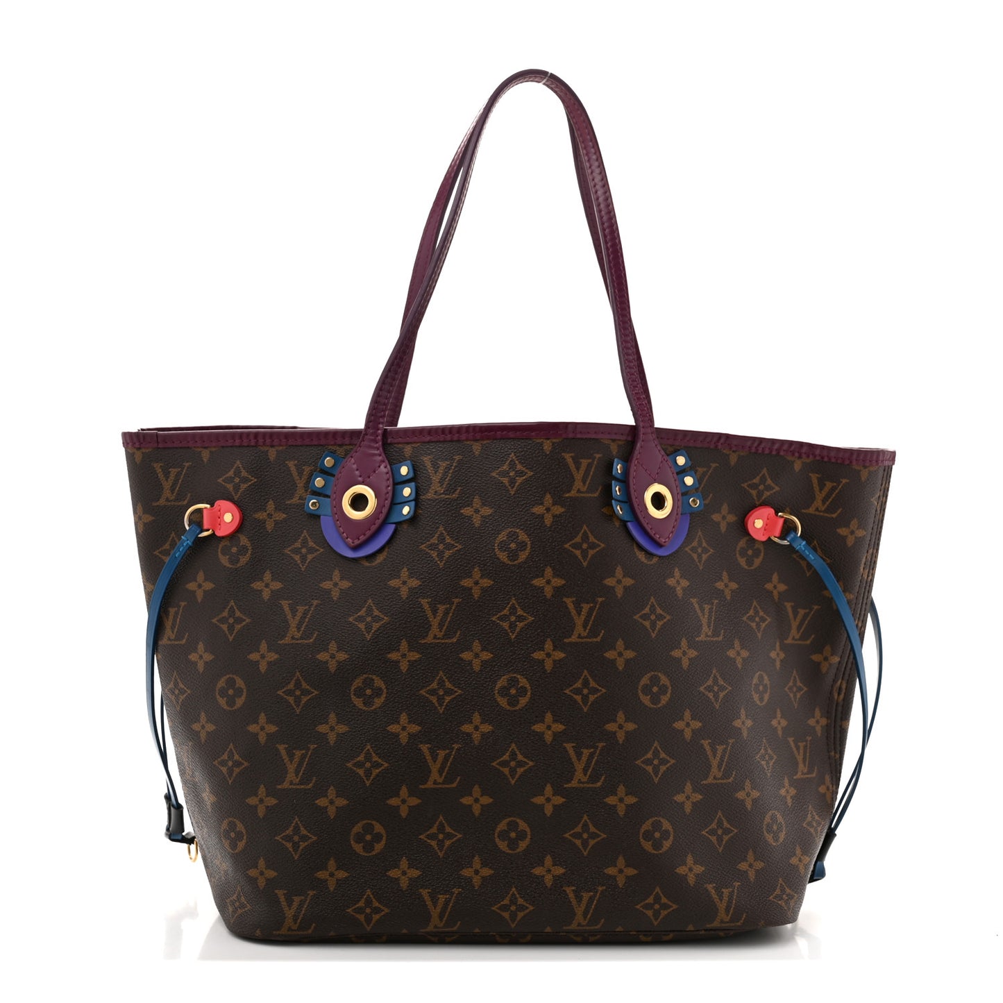 Monogram Totem Neverfull MM Magenta