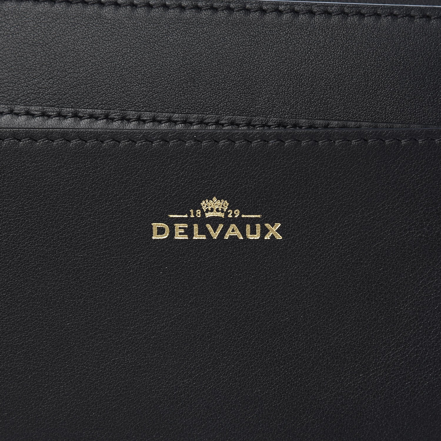Delvaux Calfskin Madame PM Chaine Bag Black 8 of 13