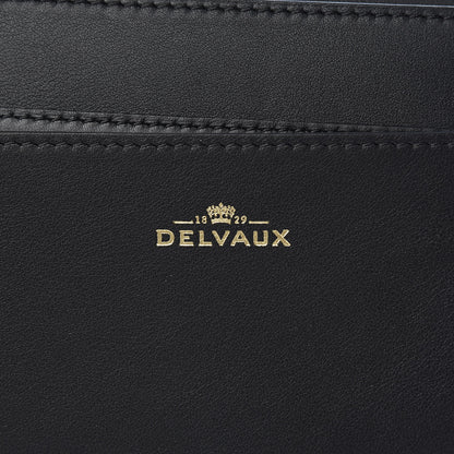 Delvaux Calfskin Madame PM Chaine Bag Black 8 of 13