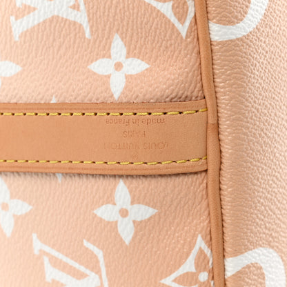 Louis Vuitton Monogram Giant By The Pool Speedy Bandouliere 25 Brume 7 of 10