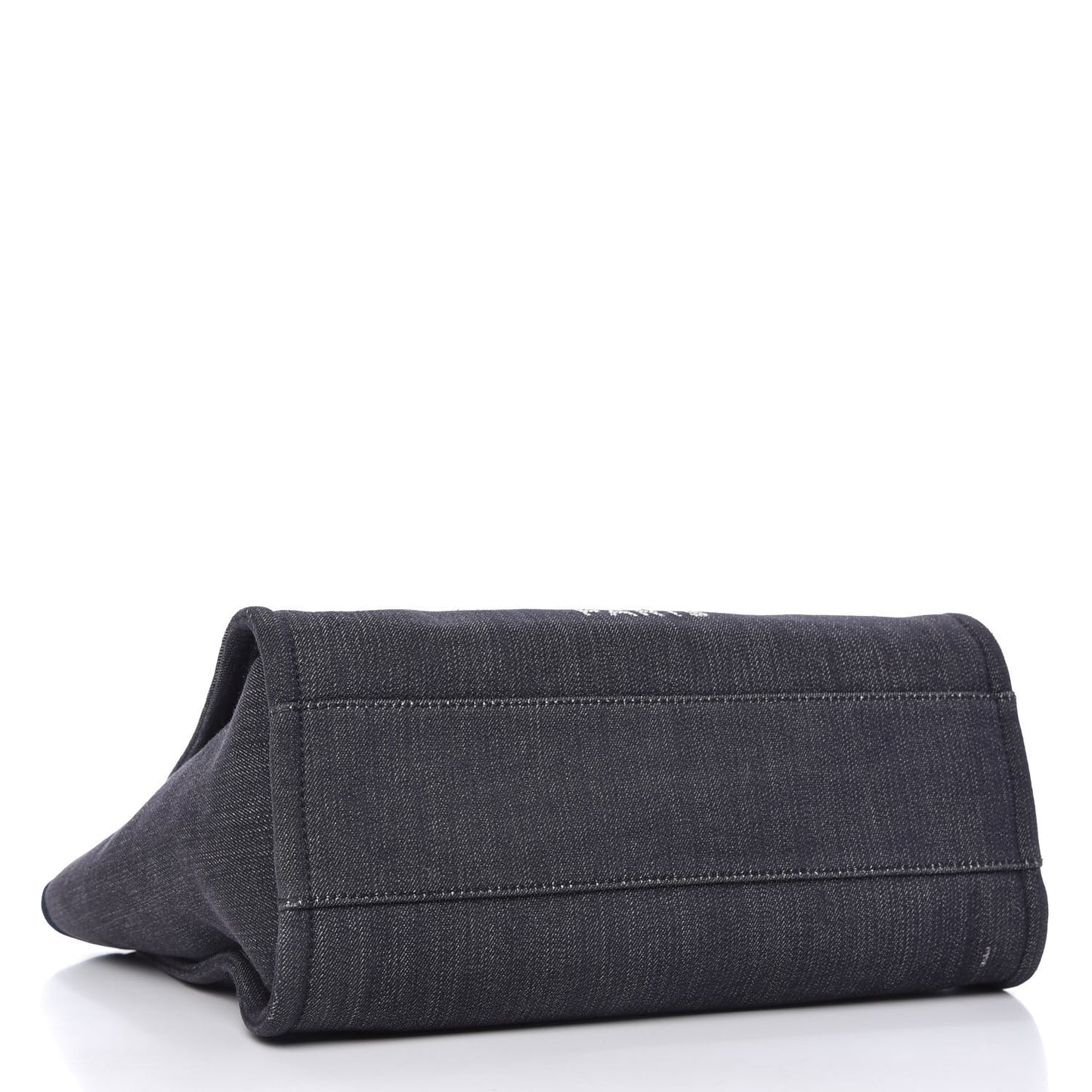 Denim Small Deauville Tote Dark Blue