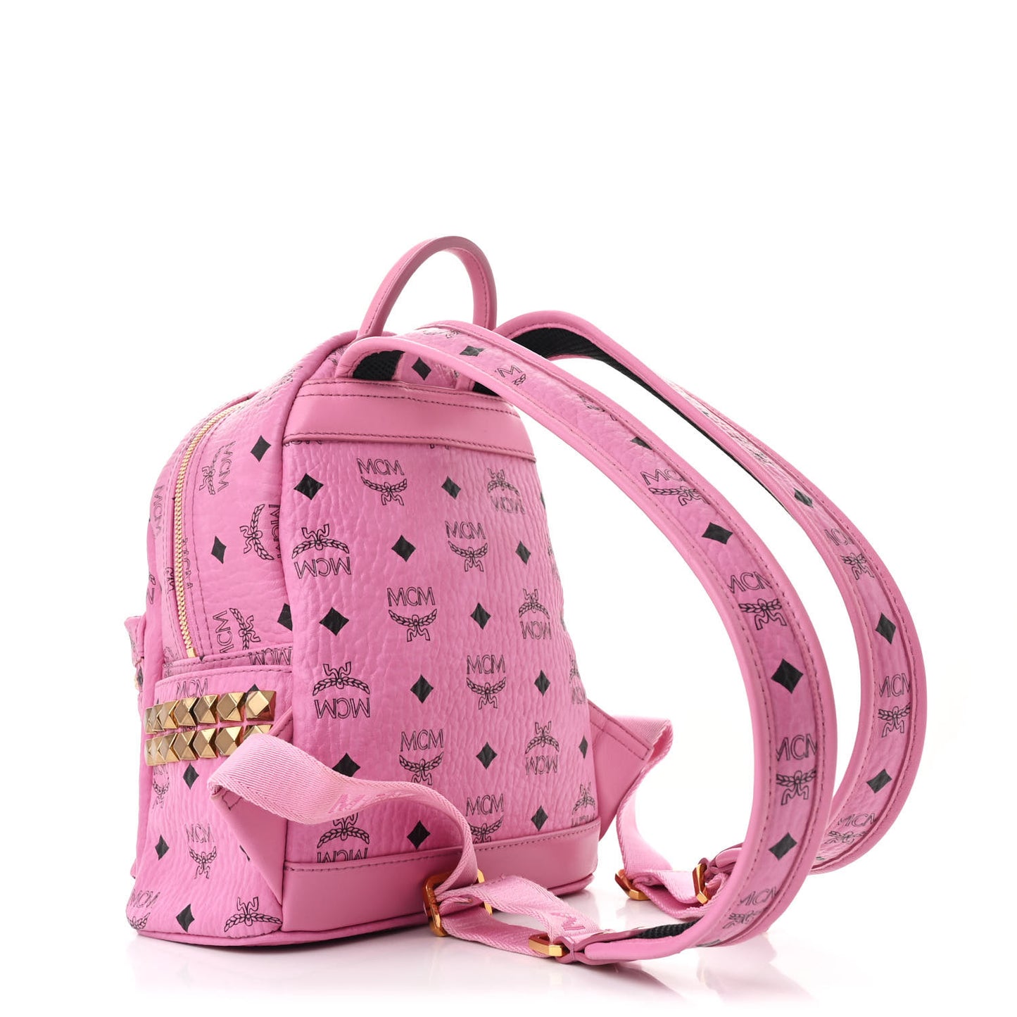 Visetos Side Stud Mini Stark Backpack Pink
