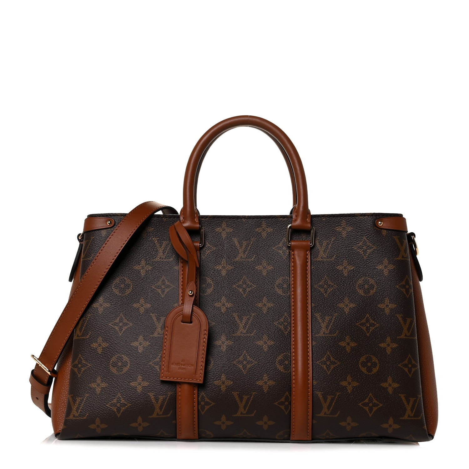 Louis Vuitton Monogram Soufflot MM Caramel 1 of 8