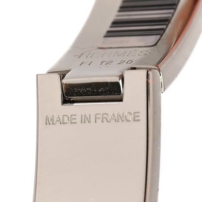 Hermes Enamel Narrow Clic Clac H Bracelet PM Marron Glace 5 of 5