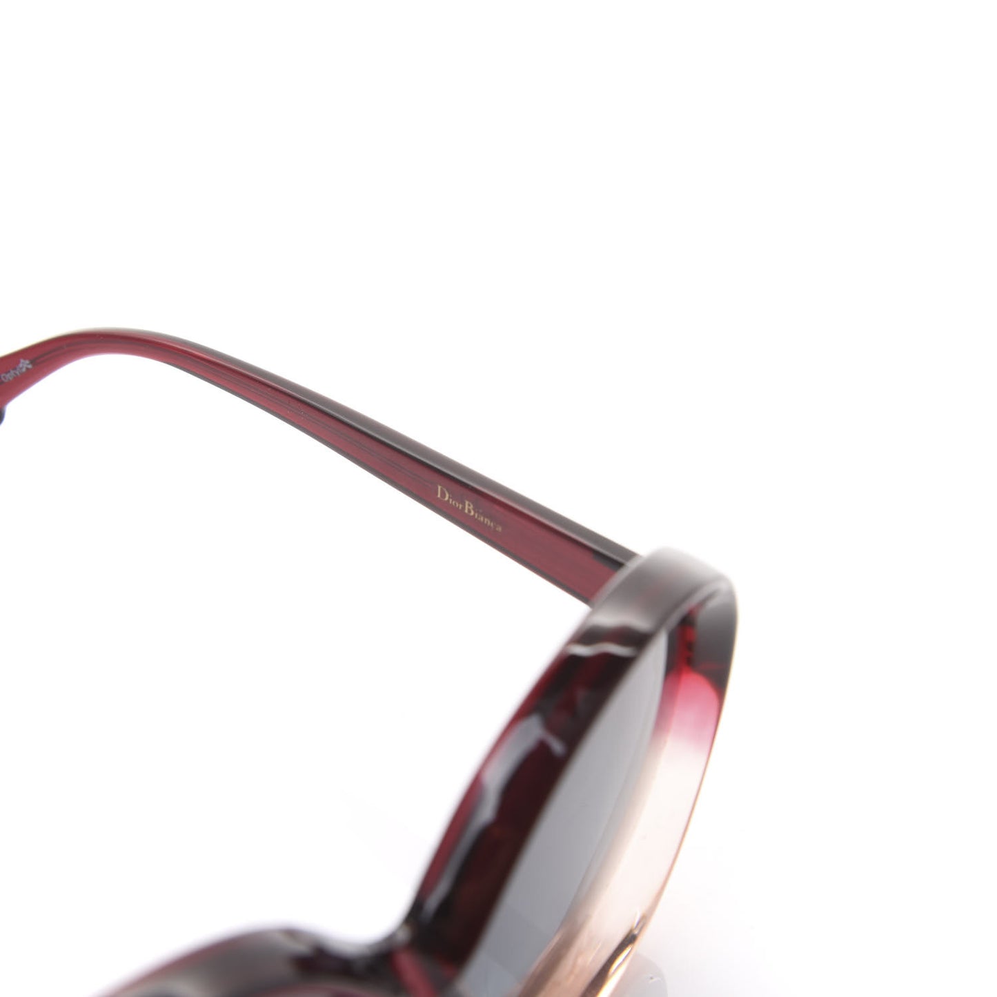 Acetate Bianca Sunglasses Burgundy Pink