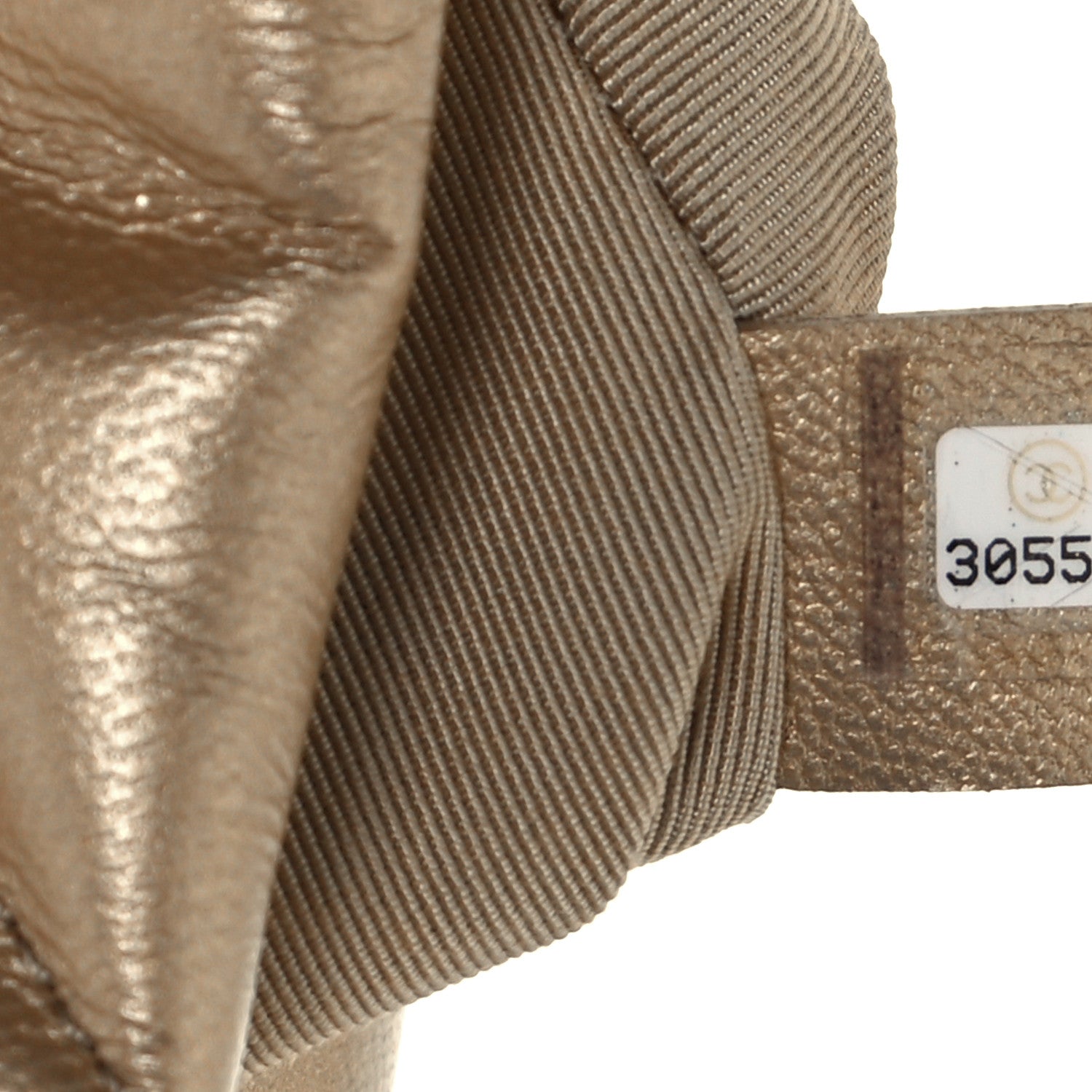 Chanel Metallic Goatskin Quilted Medium Chanel 19 Flap Gold 7 of 10