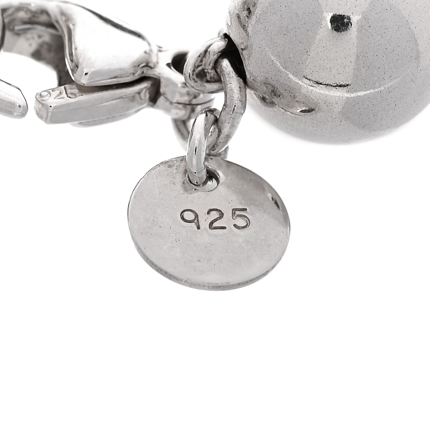 Sterling Silver 10mm HardWear Ball Bracelet