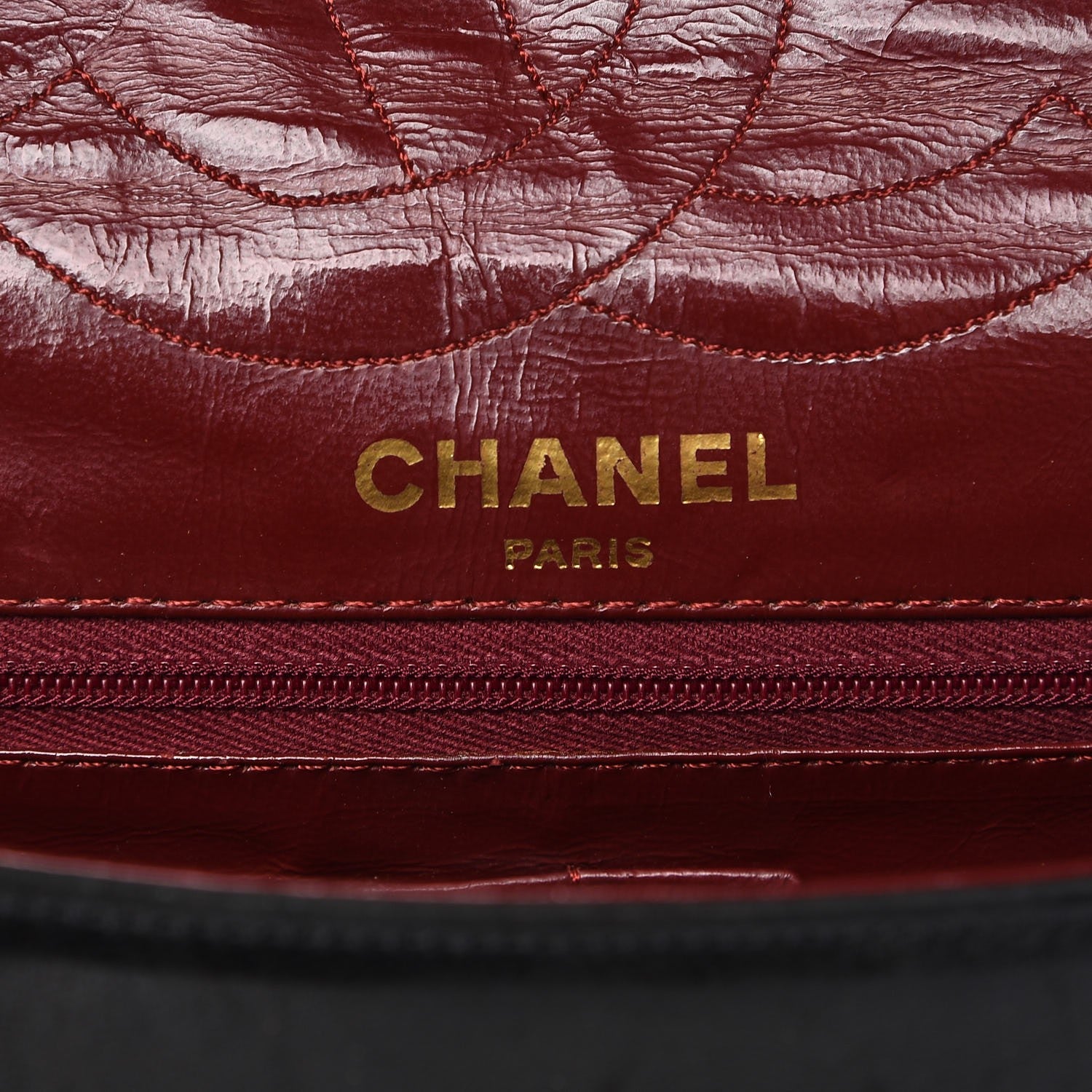 Chanel Lambskin Quilted Medium Double Flap Black 6 of 13