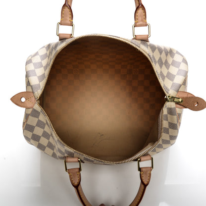 Louis Vuitton Damier Azur Speedy 35 5 of 11