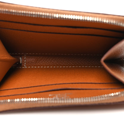 Hermes Epsom Azap Mini Wallet Gold 5 of 8