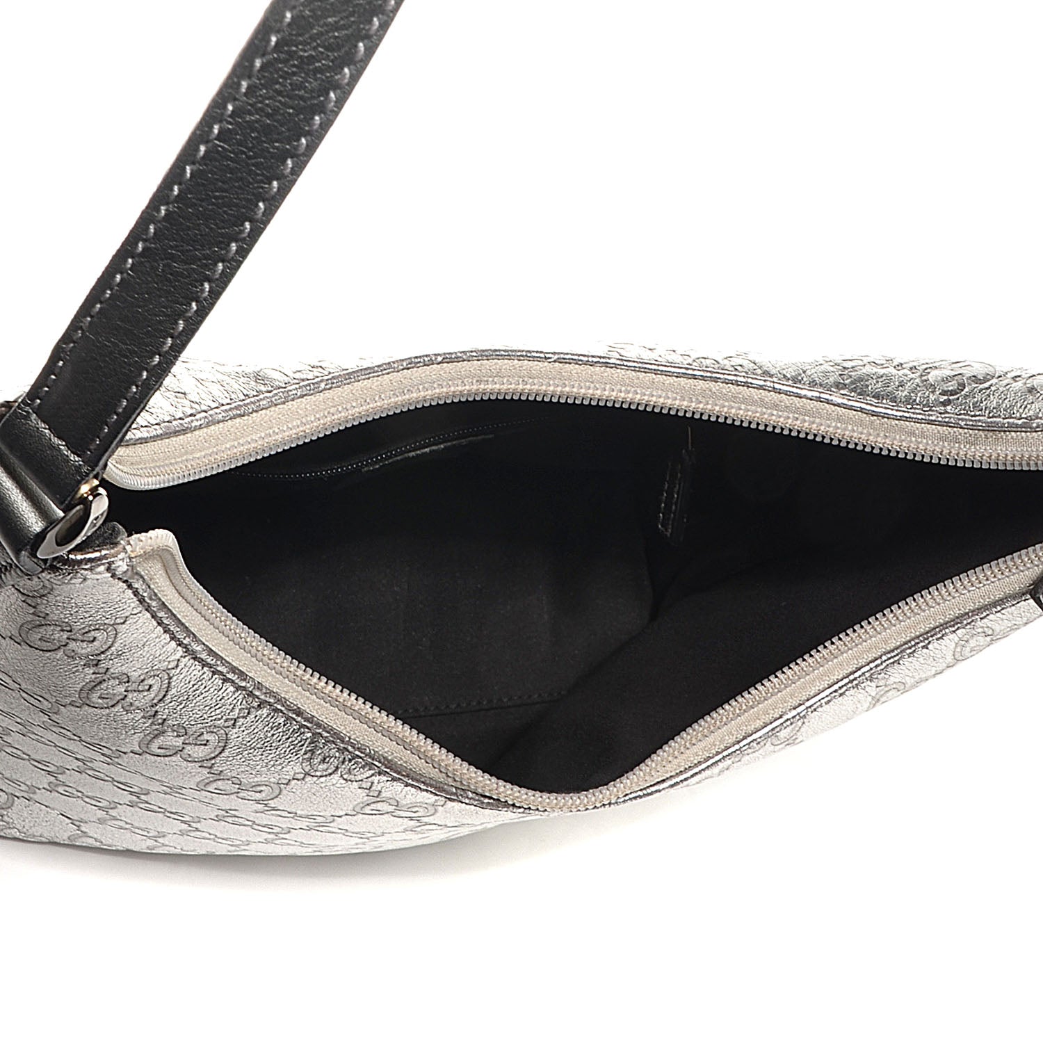 Gucci Guccissima Hobo Silver 7 of 7