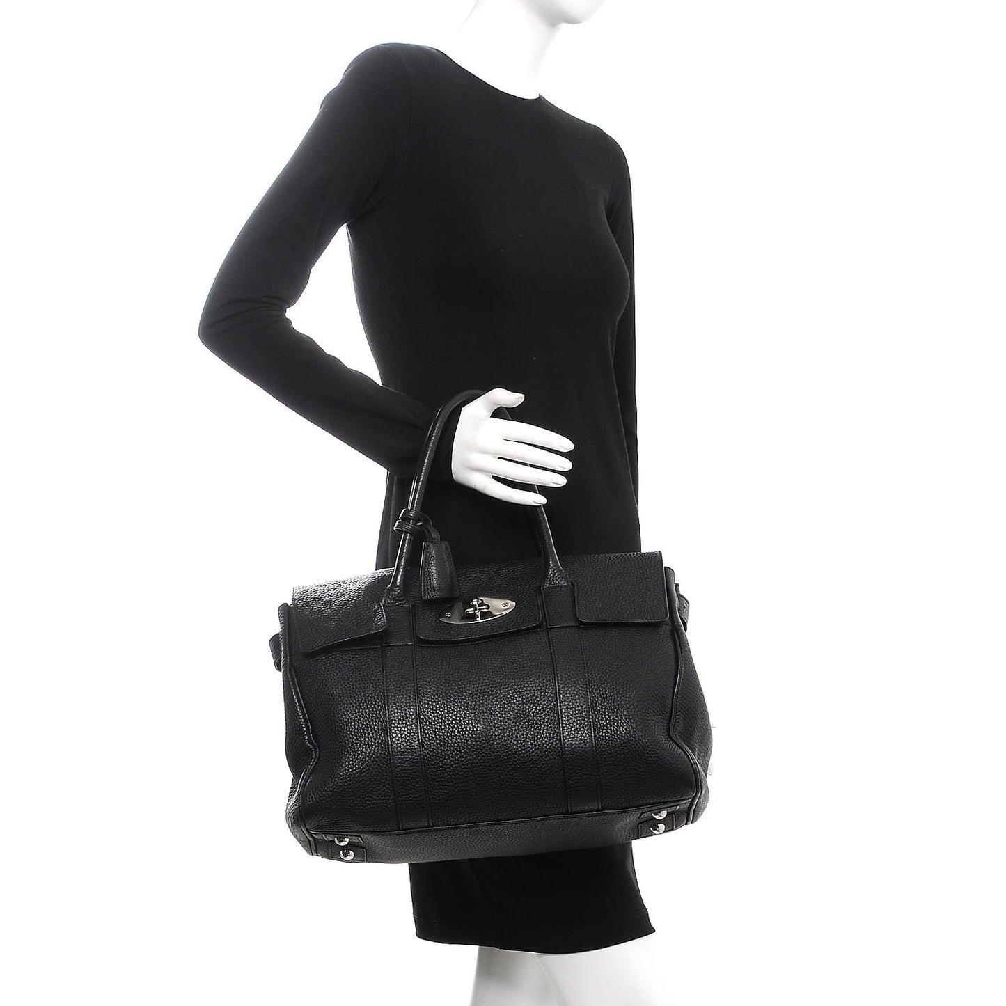 Soft Grain Leather Bayswater Black