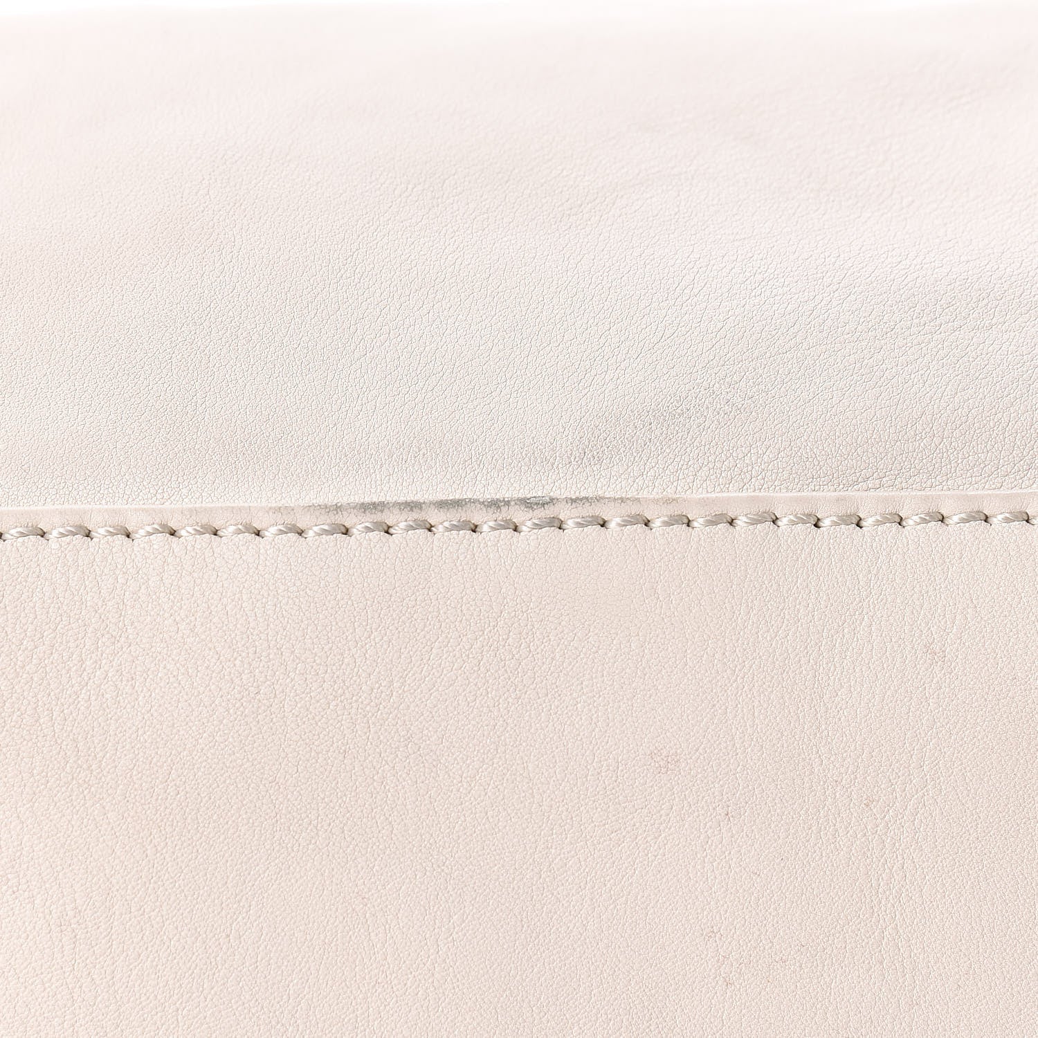 Chanel Calfskin Large East West Modern Chain Tote White 13 of 15