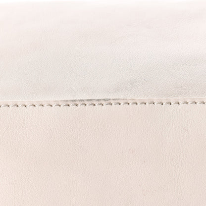 Chanel Calfskin Large East West Modern Chain Tote White 13 of 15
