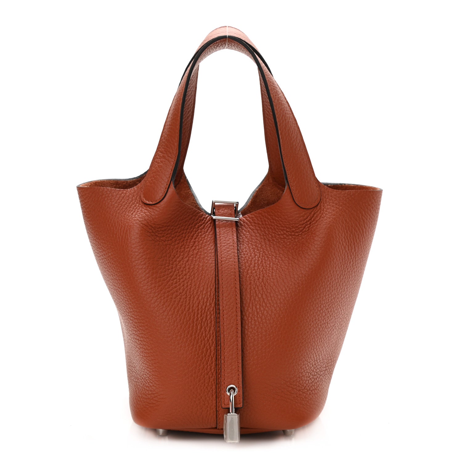 Hermes Taurillon Clemence Picotin Lock 18 PM Cuivre 1 of 10