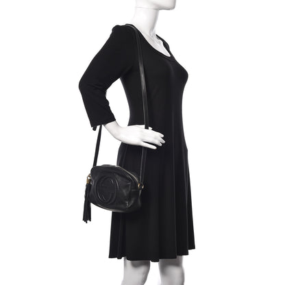 Gucci Pebbled Calfskin Small Soho Disco Bag Black 2 of 18
