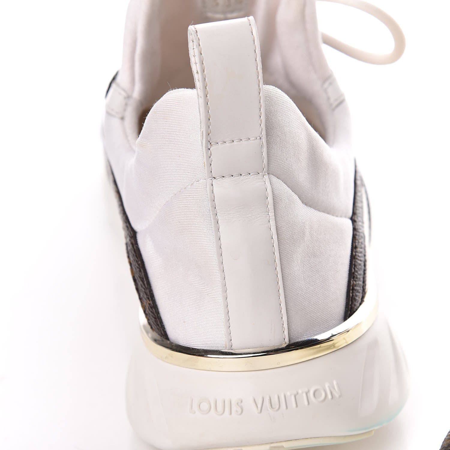 Louis Vuitton Technical Nylon Monogram Rubber Aftergame Sneakers 38.5 16 of 19