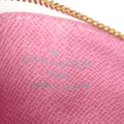 Louis Vuitton Monogram Multicolor Key Pouch White Litchi 7 of 16