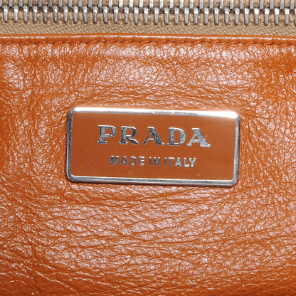 Prada Python Patch Shoulder Bag Naturale 7 of 9