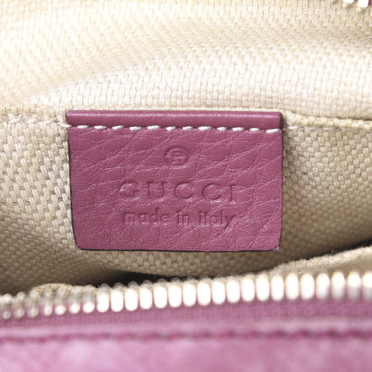 Gucci Pebbled Calfskin Small Soho Disco Bag Peonia Flower 5 of 14