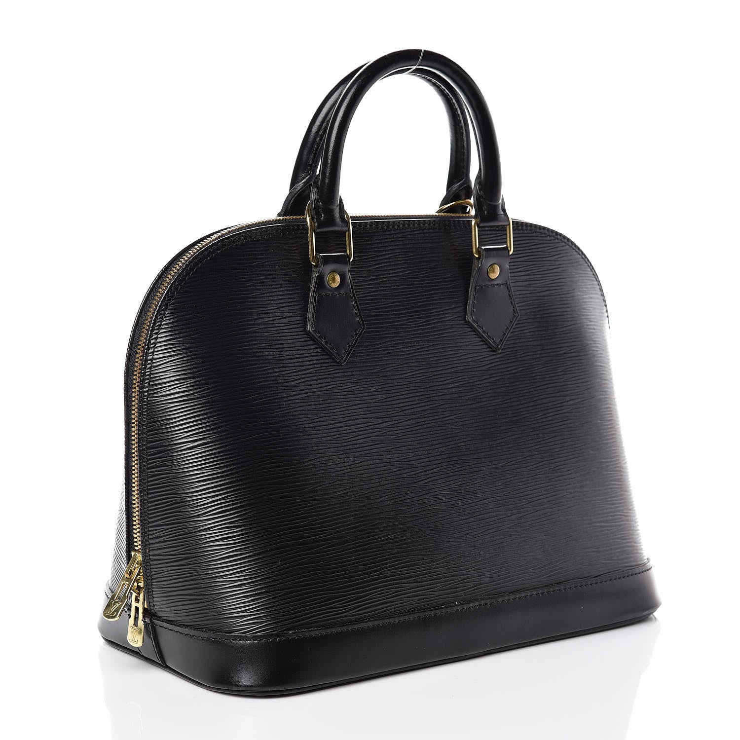 Louis Vuitton Epi Alma PM Black 3 of 15