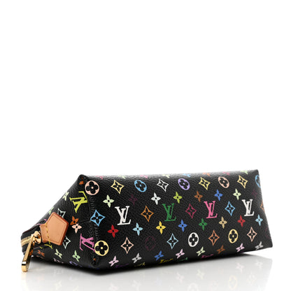 Louis Vuitton Monogram Multicolor Cosmetic Pouch Black Grenade 4 of 6