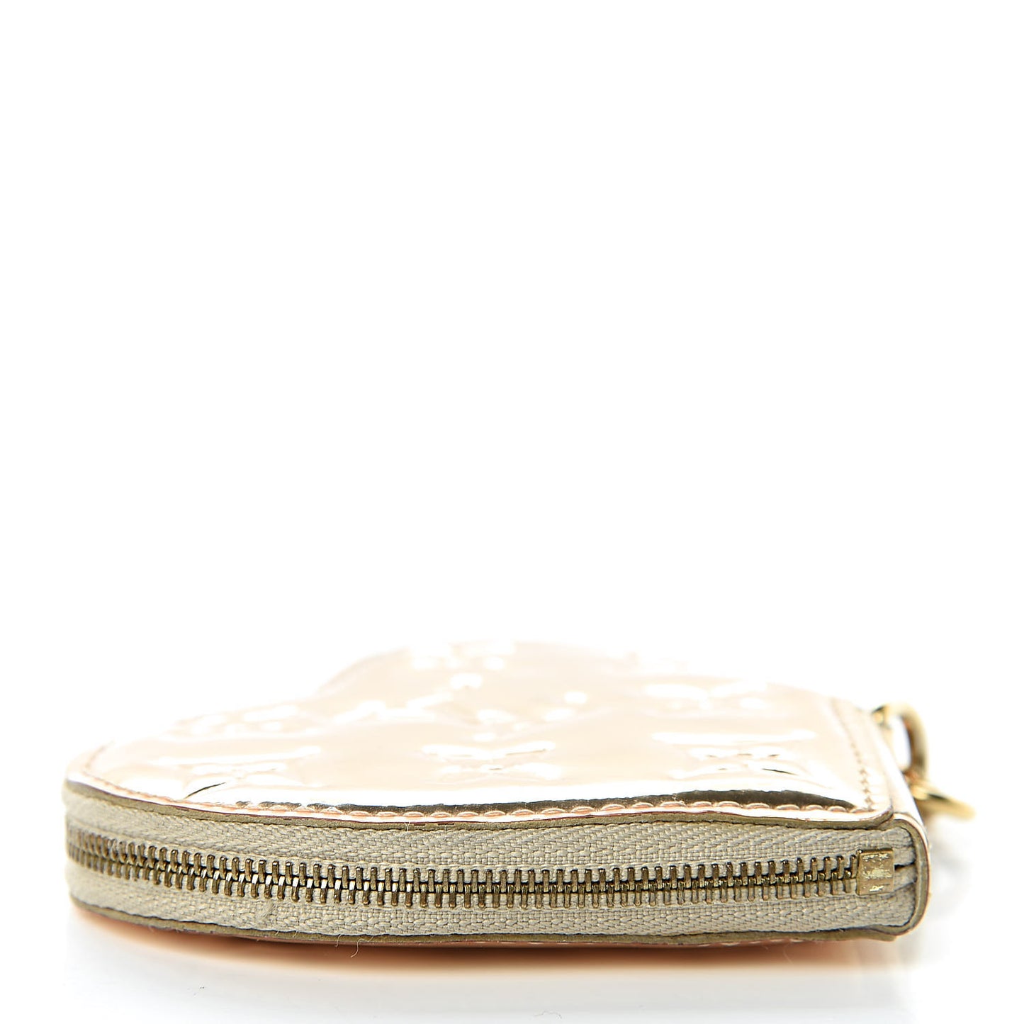 Monogram Miroir Heart Coin Purse Gold