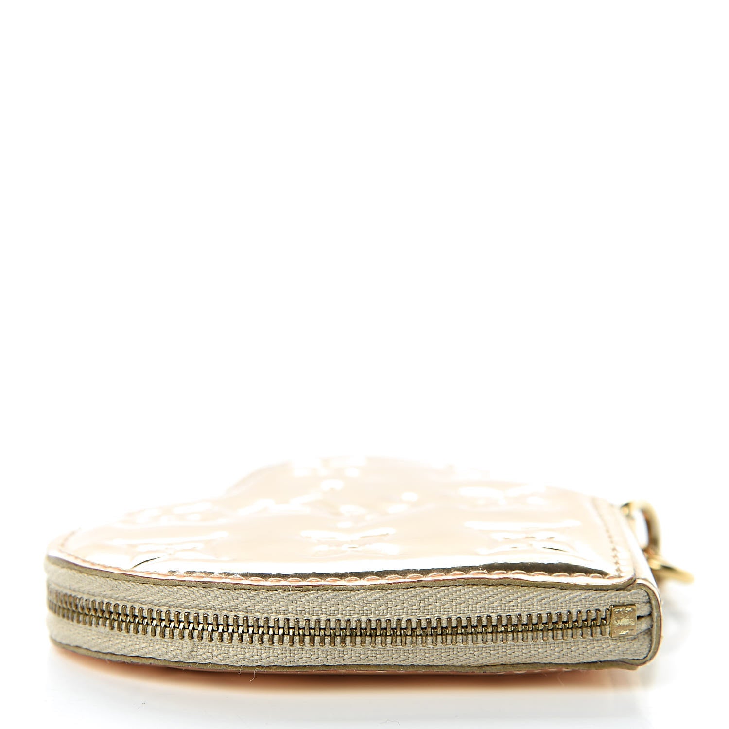 Louis Vuitton Monogram Miroir Heart Coin Purse Gold 4 of 7