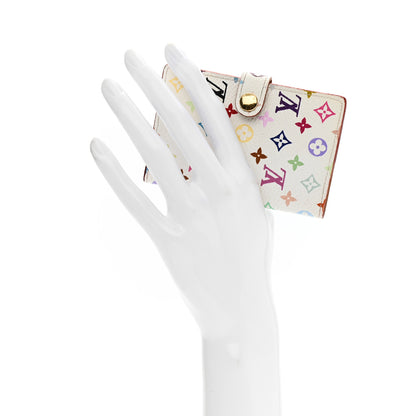 Louis Vuitton Monogram Multicolor Carnet de Bal Mini Agenda Cover White 2 of 6
