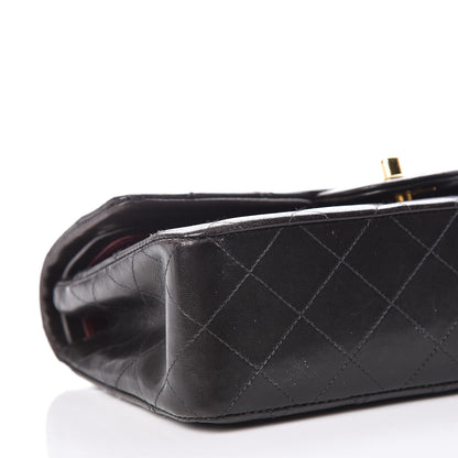 Chanel Lambskin Quilted Small Double Flap Black 5 of 14