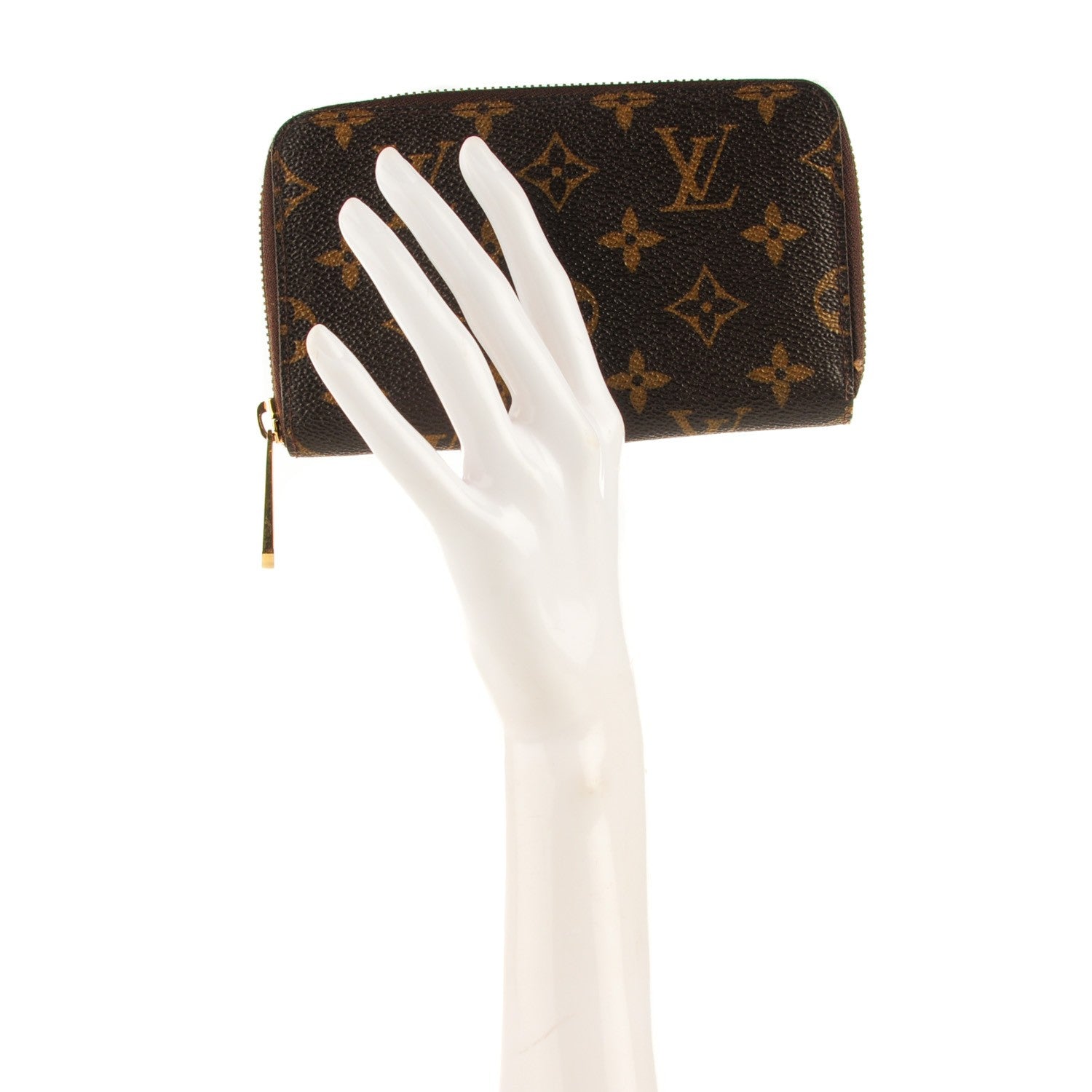 Louis Vuitton Monogram Zippy Compact Wallet 2 of 7