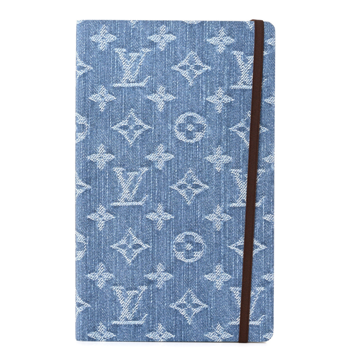 Louis Vuitton Denim Monogram Jane Notebook MM 1 of 7
