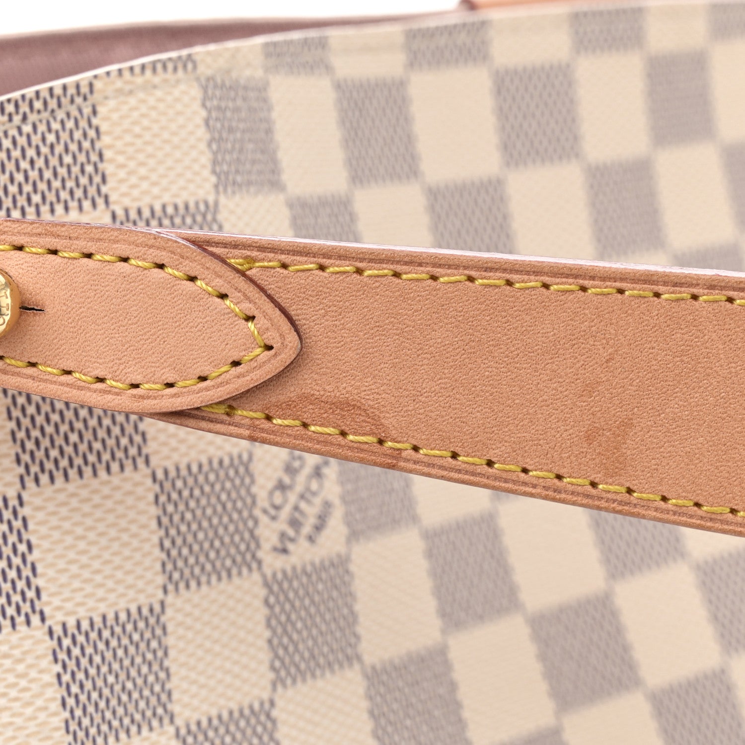Louis Vuitton Damier Azur Graceful PM Rose Ballerine 12 of 12