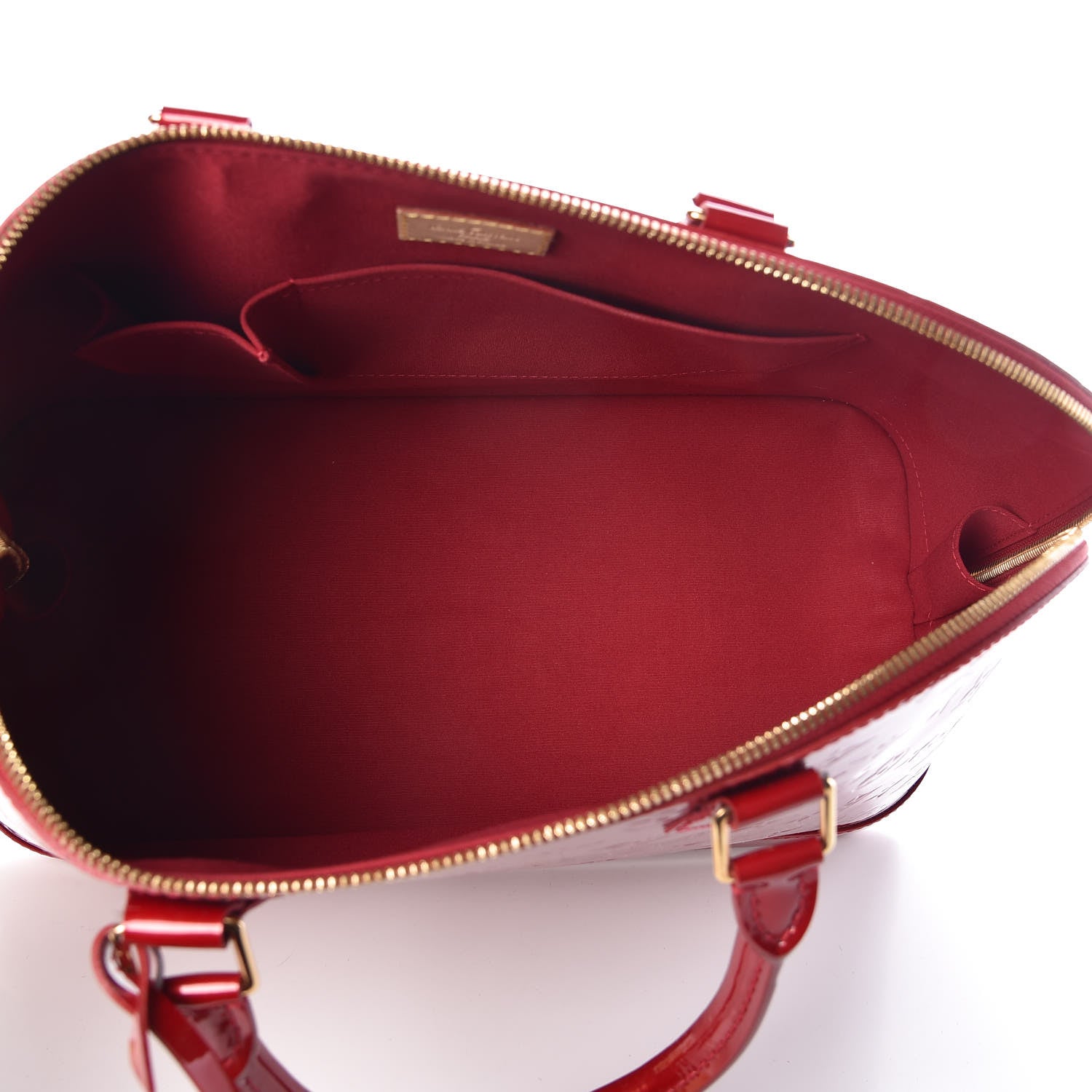Louis Vuitton Vernis Alma GM Pomme D'Amour 5 of 12