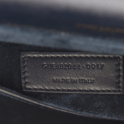 Saint Laurent Smooth Calfskin Suede Medium Bellechasse Navy 7 of 14