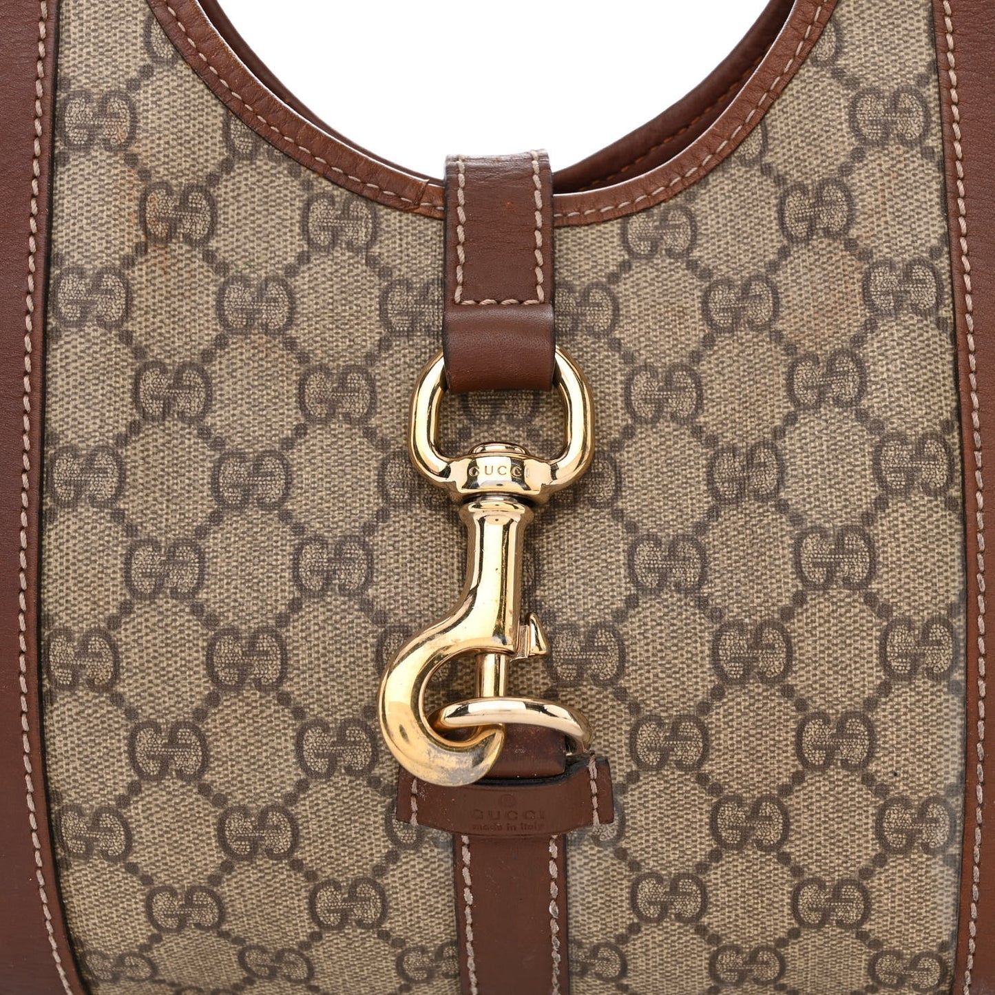GG Plus Monogram Medium Joy Shoulder Bag Brown