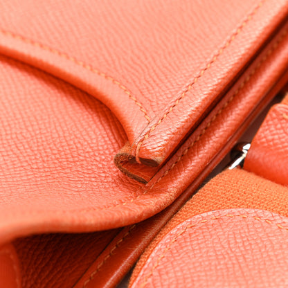 Hermes Epsom Evelyne III PM Orange 11 of 21