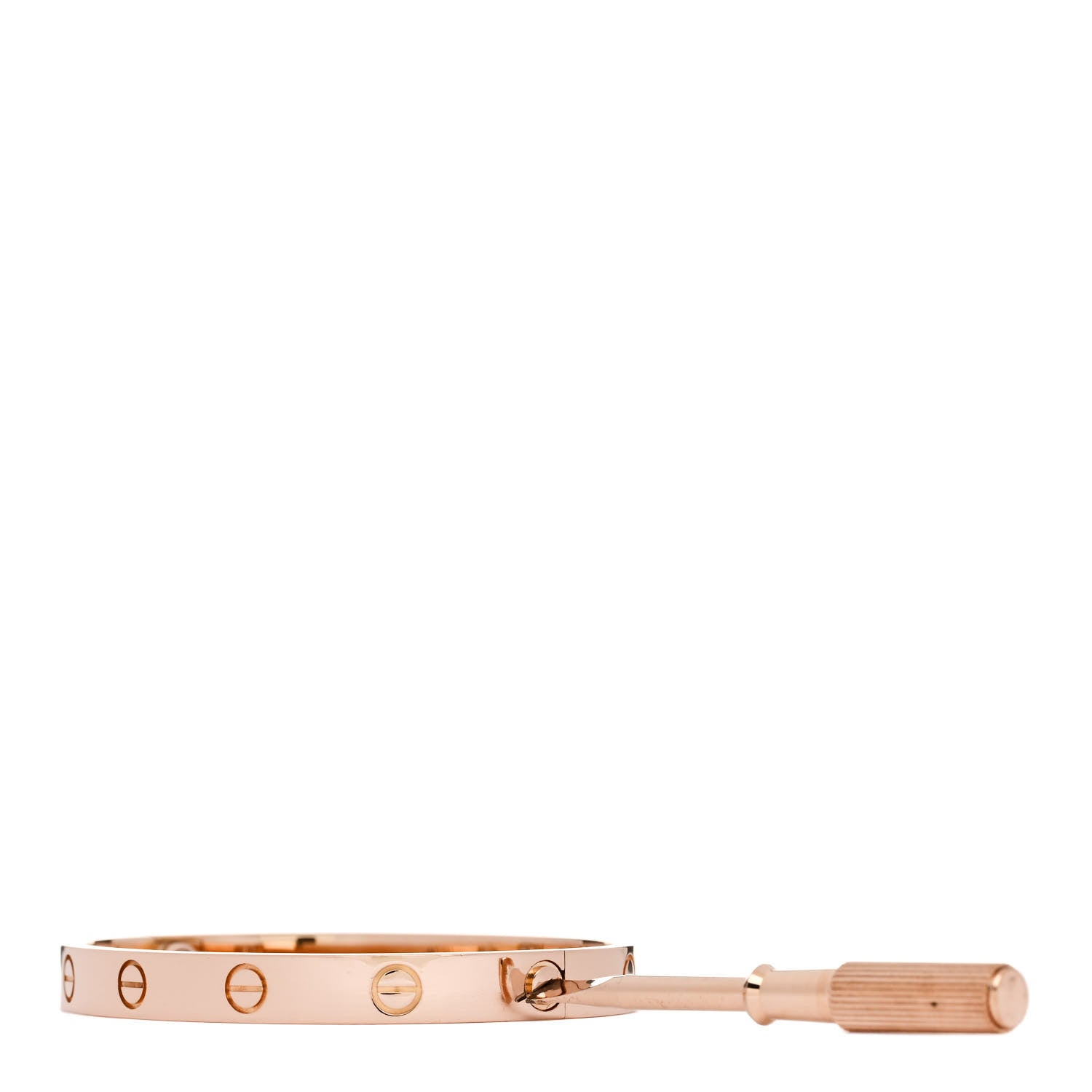 Cartier 18K Pink Gold LOVE Bracelet 16 3 of 9