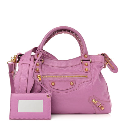 Balenciaga Agneau Giant 12 Gold Hardware Town Rose Berlingot 3 of 13