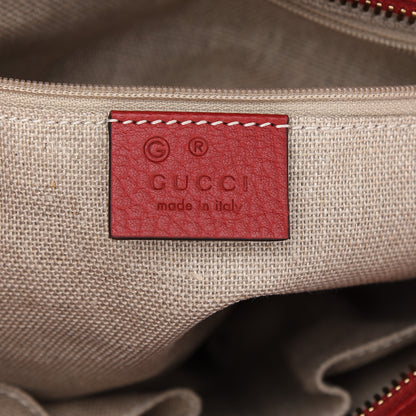 Gucci Monogram Small Bree Tote Red 5 of 8
