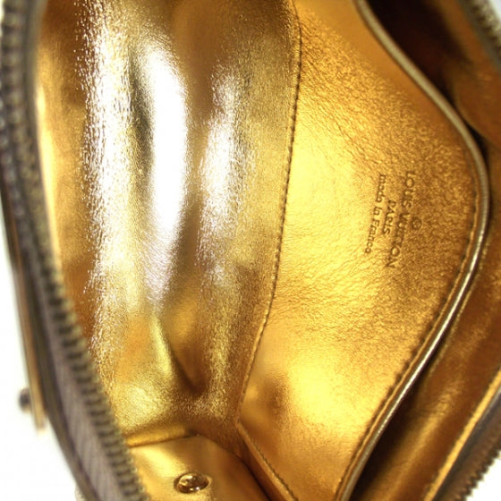 Monogram Miroir Trousse Cosmetic Bag Gold