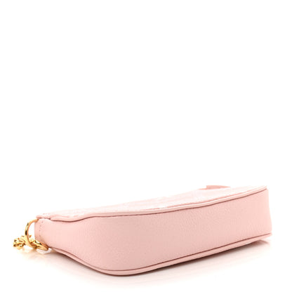 Louis Vuitton Empreinte Monogram Giant Broderies Mini Pochette Accessories Pink Creme 4 of 6